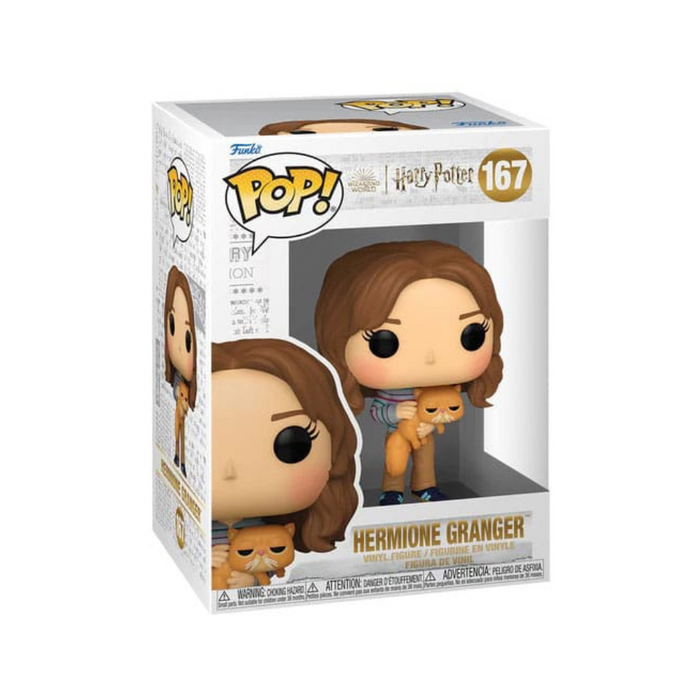 Harry Potter - Figurine POP N° 167 - Hermione Granger avec Pattenrond
