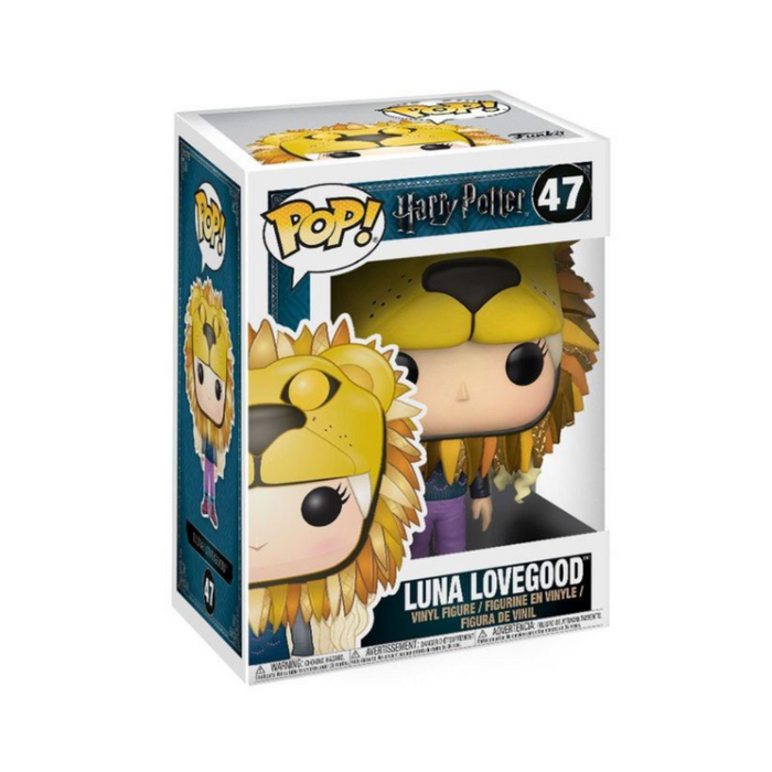Harry Potter - Figurine POP N° 47 - Luna Lovegood avec tête de lion