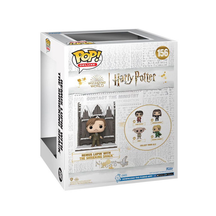 Harry Potter - Figurine POP Deluxe N° 156 - La Cabane hurlante avec Remus Lupin