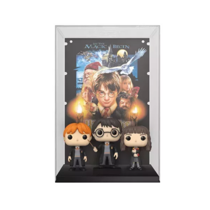 Harry Potter - Figurines POP Movie Poster N° 14 - Ron, Harry et Hermione A l'école des sorciers