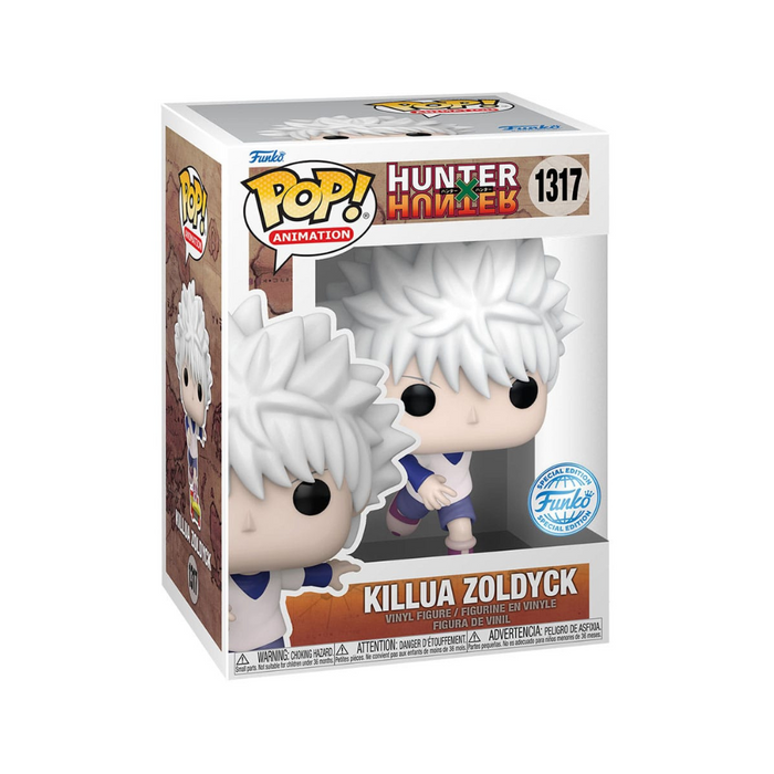 Hunter × Hunter - Figurine POP N° 1317 - Killua Zoldyck Skateboard Edition Spéciale