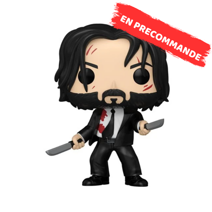 John Wick - Figurine POP N° 1763 - John Wick avec couteaux