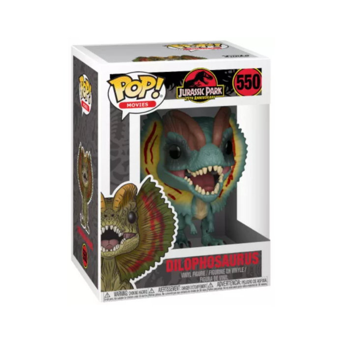 Jurassic Park - Figurine POP N° 550 - Dilophosaurus