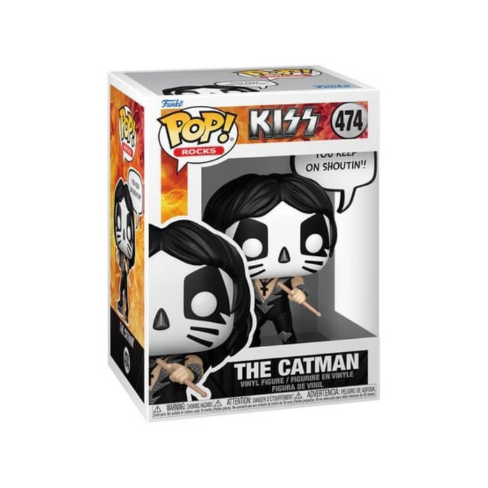 Kiss - Figurine POP Sayings N° 474 - The Catman