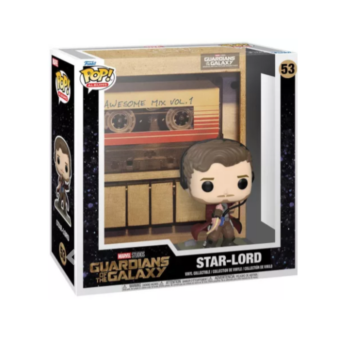 Les Gardiens de la Galaxie - Figurine POP Album N° 53 - Star-Lord "Awesome Mix Volume 1"