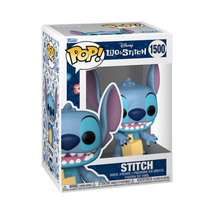 Disney Lilo & Stitch - Figurine POP N° 1500 - Hanukkah Stitch