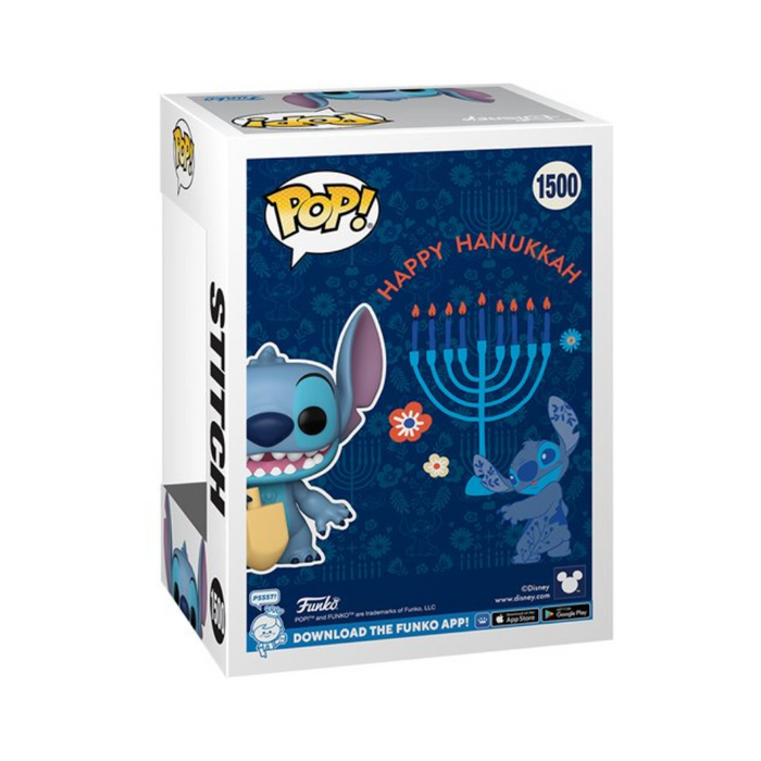 Disney Lilo & Stitch - Figurine POP N° 1500 - Hanukkah Stitch