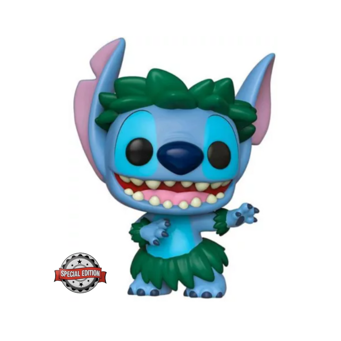 Disney Lilo & Stitch - Figurine POP N° 718 - Hula Stitch