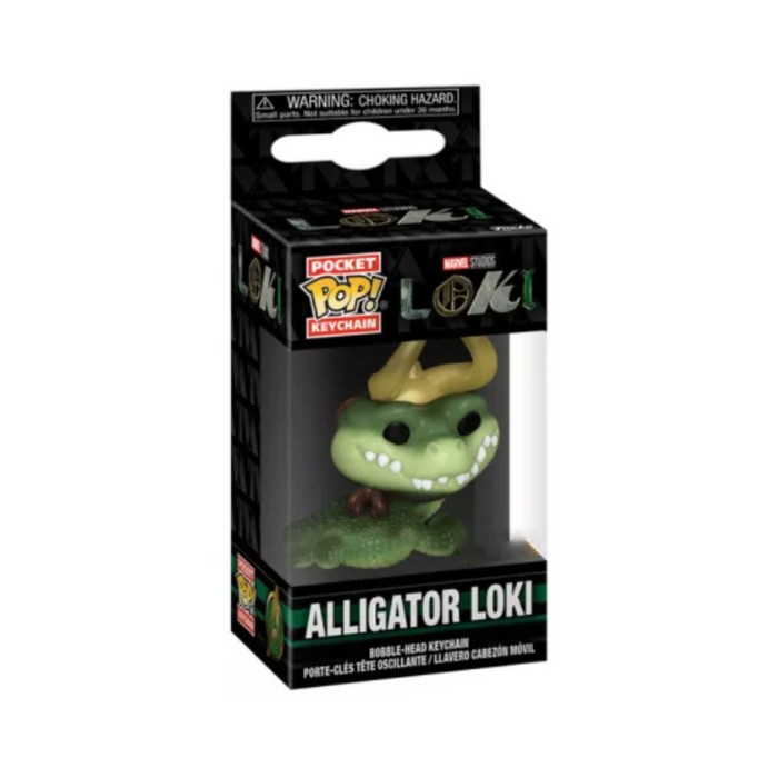 Loki - Porte-clés Pocket POP - Alligator Loki