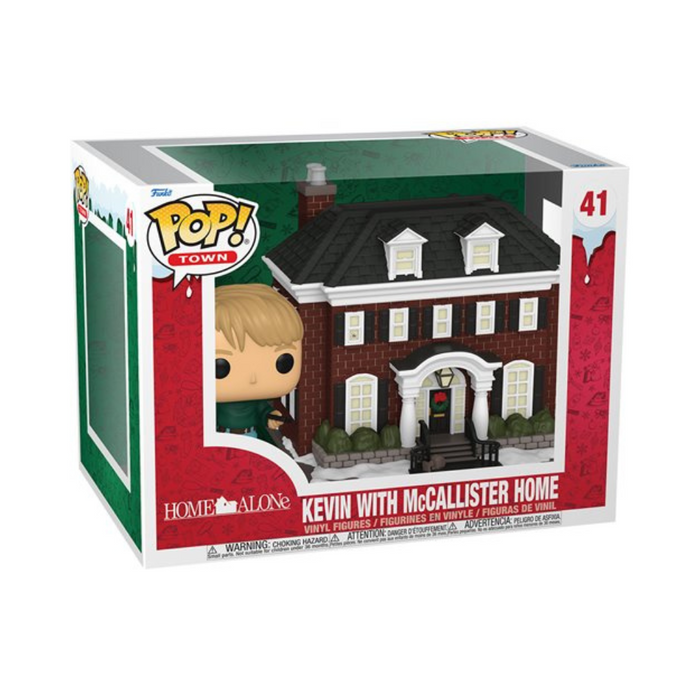 Maman, j'ai raté l'avion / Home Alone -Figurine POP Town N° 41 - Kevin avec la Maison