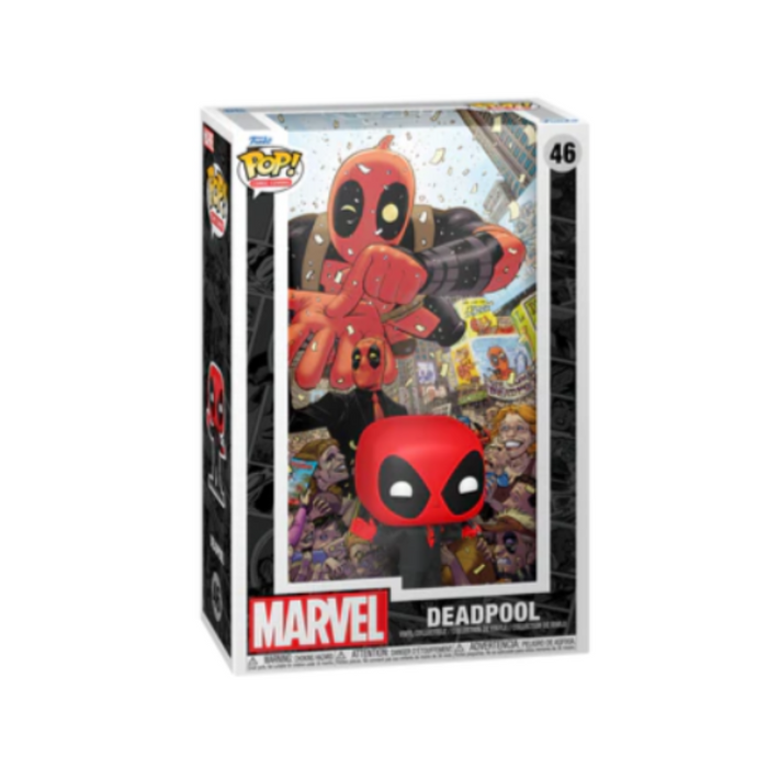 Marvel Comics - Figurine Comic Cover POP N° 46 - Deadpool 2025 black suit