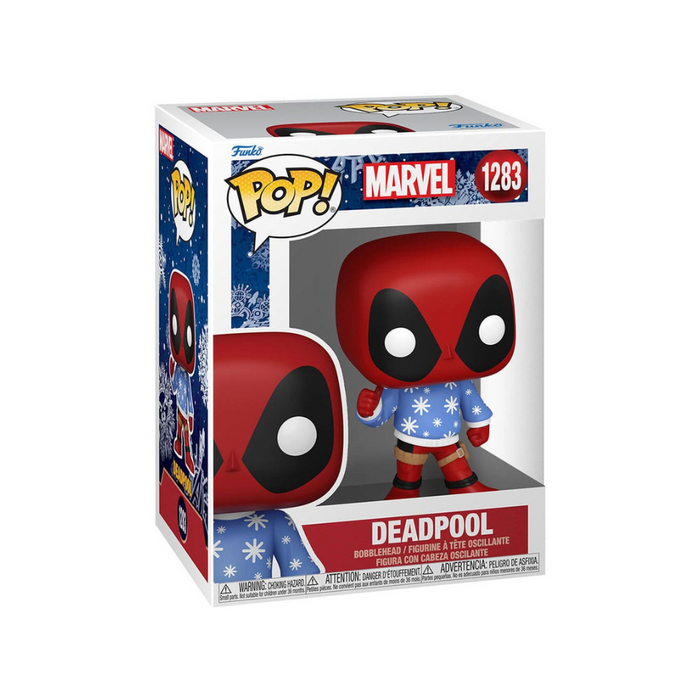 Marvel Comics - Figurine POP N° 1283 - Deadpool Pull Noël Holiday