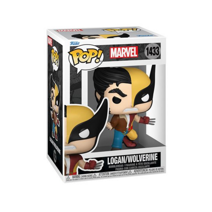 Marvel Comics - Figurine POP N° 1433 - Wolverine/Logan - Split-Moitié