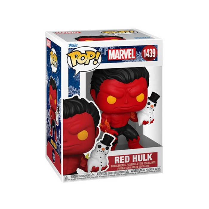 Marvel Comics - Figurine POP N° 1439 - Hulk Rouge Noël - Red Hulk Holiday