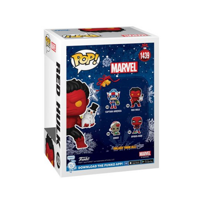 Marvel Comics - Figurine POP N° 1439 - Hulk Rouge Noël - Red Hulk Holiday