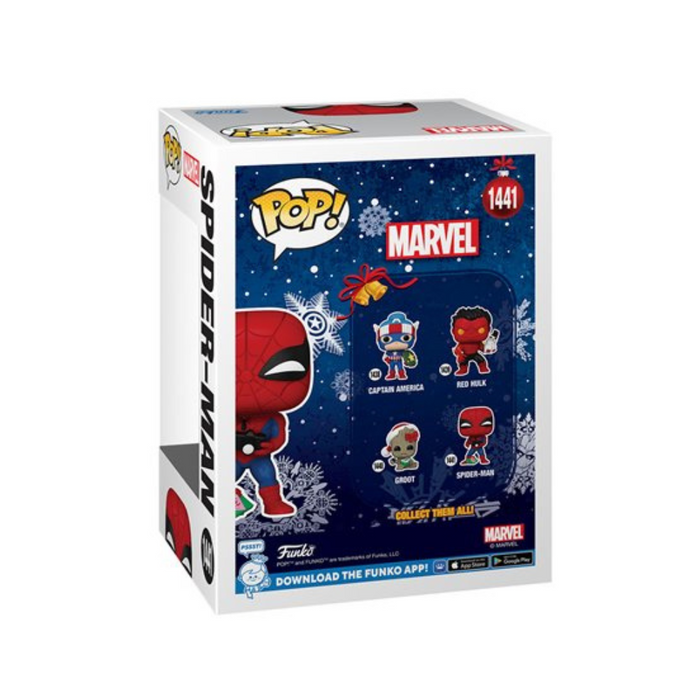 Marvel Comics - Figurine POP N° 1441 - SpiderMan Noël / Holiday