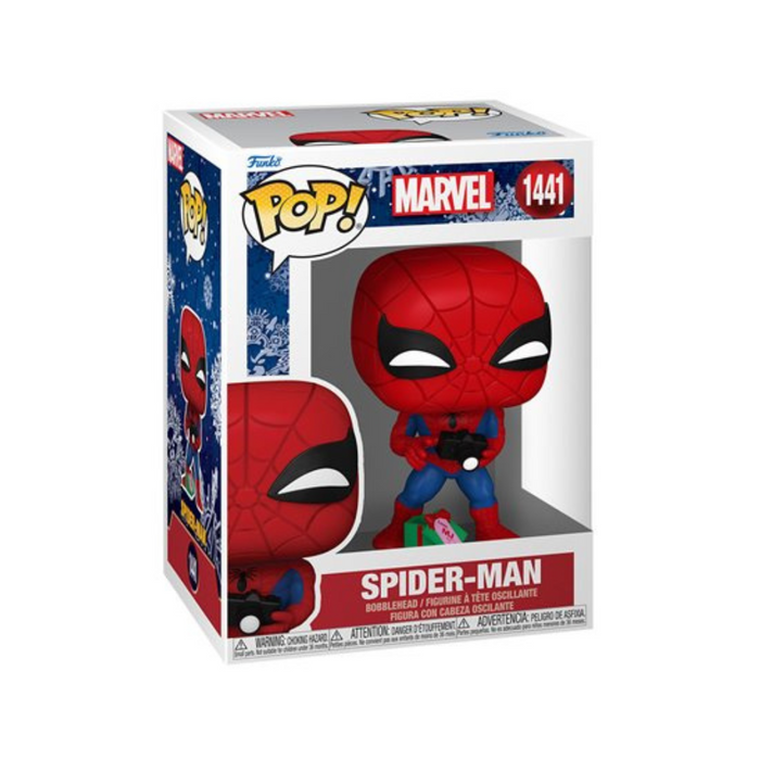 Marvel Comics - Figurine POP N° 1441 - SpiderMan Noël / Holiday