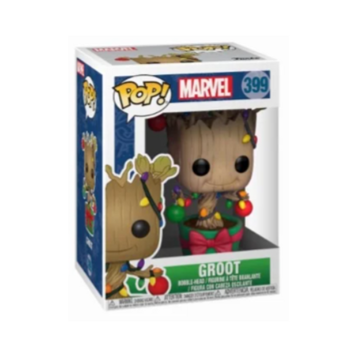 Marvel Comics - Figurine POP N° 399 - Holiday Groot