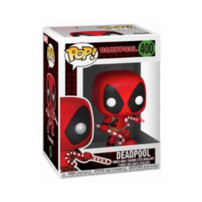 Marvel Comics - Figurine POP N° 400 - Holiday Deadpool