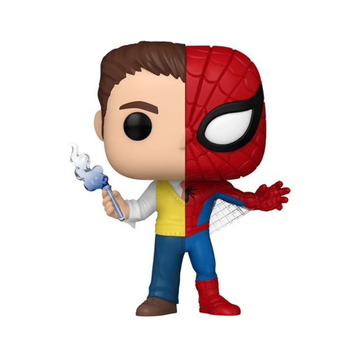 Marvel Comics - Figurine POP N° 1432 - SpiderMan/Peter Parker Split-Moitié