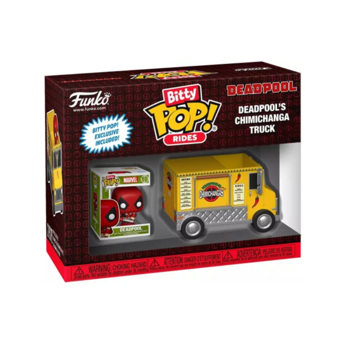 Marvel Deadpool - Bitty POP Ride - Deadpool avec Camion Chimichanga