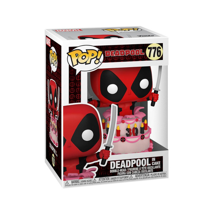 Marvel Deadpool - Figurine POP N° 776 - Deadpool dans le gâteau