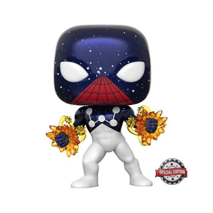 Marvel Comics - Figurine POP N° 614 - SpiderMan Captain Universe Edition Exclusive