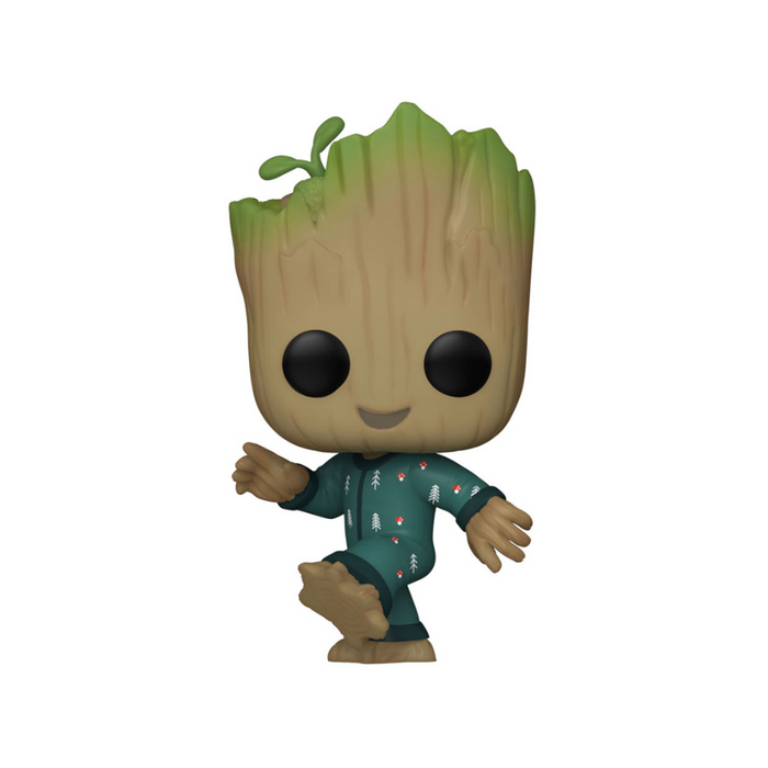 Marvel Je s'appelle Groot / I'm Groot - Figurine POP N° 1192 - Groot danse en grenouillère