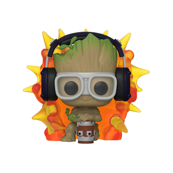 Marvel Je s'appelle Groot / I'm Groot - Figurine POP N° 1195 - Groot avec détonateur