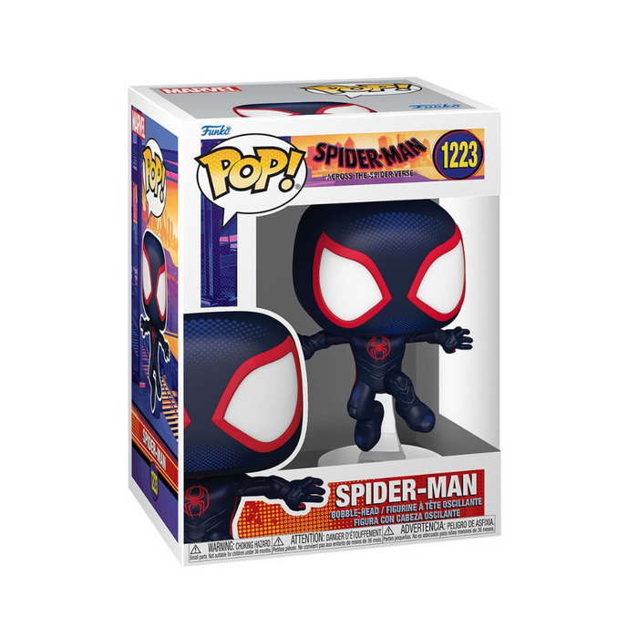 Marvel Spider-Man Across the Spider-Verse - Figurine POP N° 1223 - Spider-Man