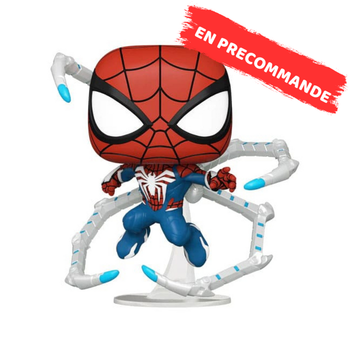 Marvel Spiderman Gamerverse - Figurine POP N° 971 - Peter Parker Advanced Suit 2.0