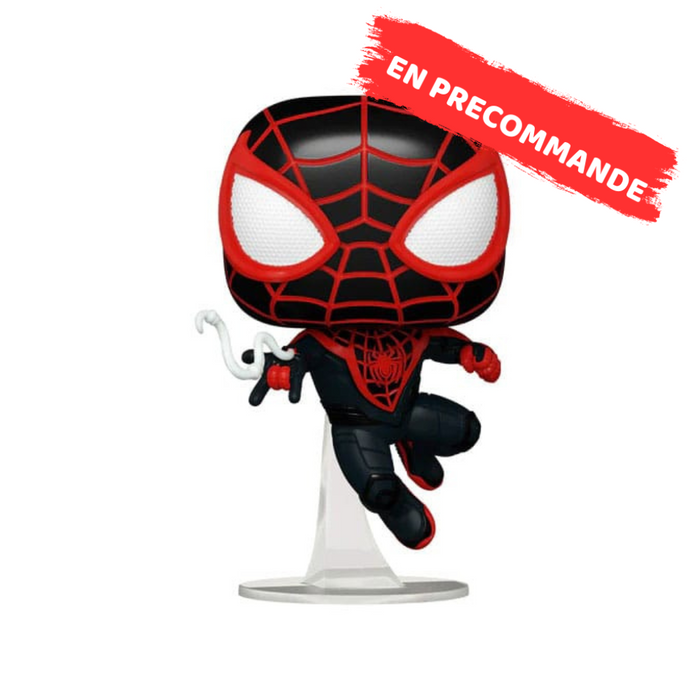 Marvel Spiderman Gamerverse - Figurine POP N° 970 - Miles Morales Costume Amélioré