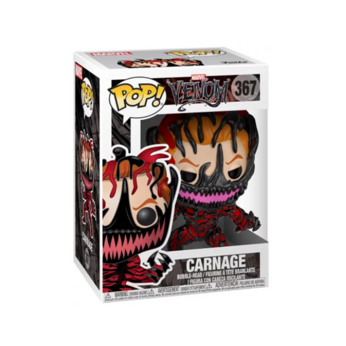 Marvel Venom - Figurine POP N° 367 - Carnage Cletus Kasady