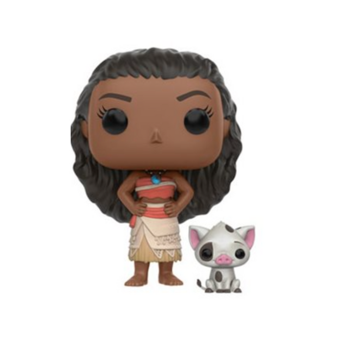 Disney Vaiana / Moana - Figurine POP N° 213 - Vaiana & Pua