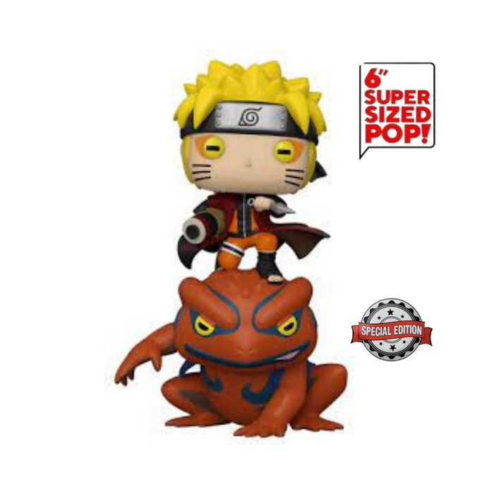 Naruto - Figurine POP N° 106 - Naruto et Gamakichi "Edition Spéciale"