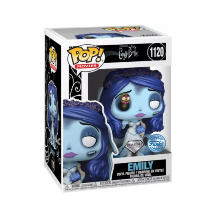 Les Noces funèbres - Figurine POP N° 1120 - Emily avec asticot - Edition Spéciale Diamant