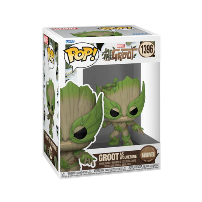 Marvel Nous sommes/We Are Groot - Figurine POP N° 1396 - Wolverine