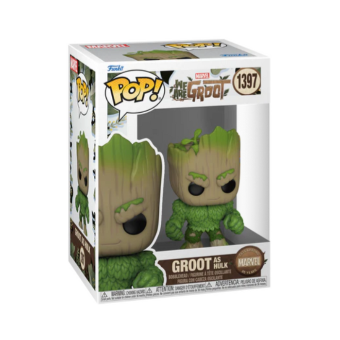 Marvel We Are Groot - Figurine POP N° 1397 - Hulk