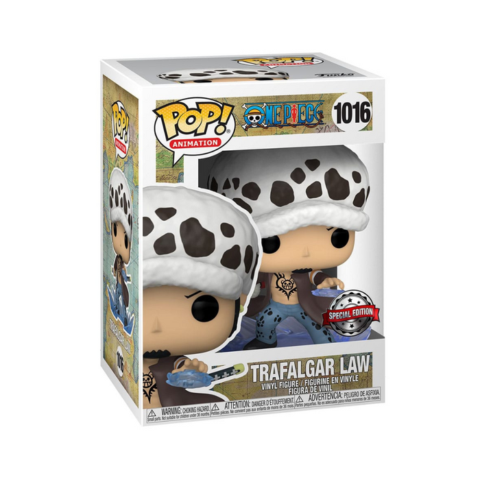 One Piece - Figurine POP N° 1016 - Trafalgar Law Room Attack Edition Spéciale
