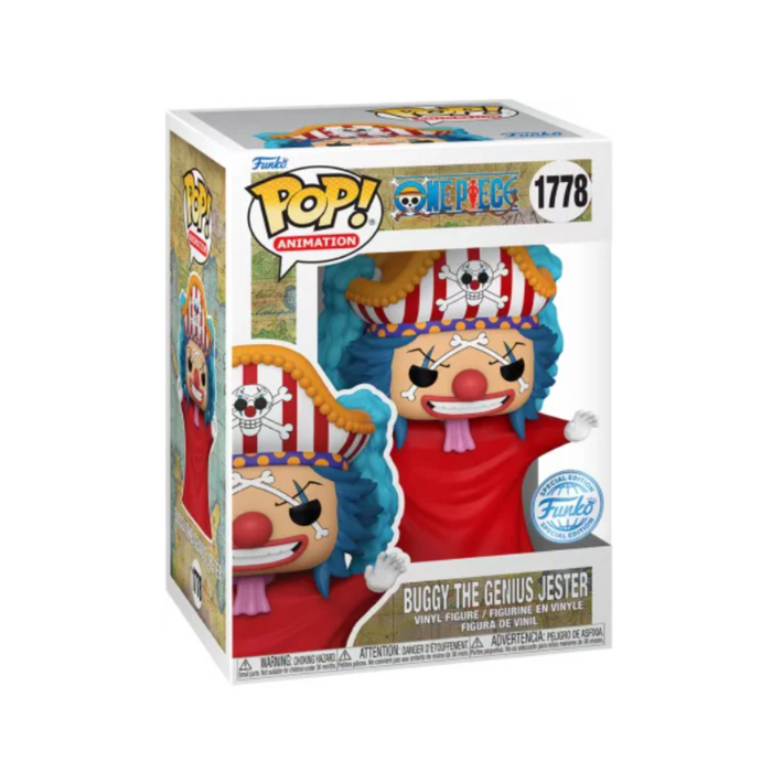 One Piece - Figurine POP N° 1778 - Buggy le bouffon génial Edition Spéciale