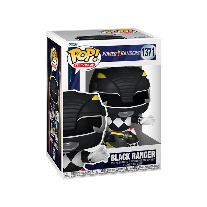 Power Rangers 30TH - Figurine POP N° 1371 - Ranger Noir - Black