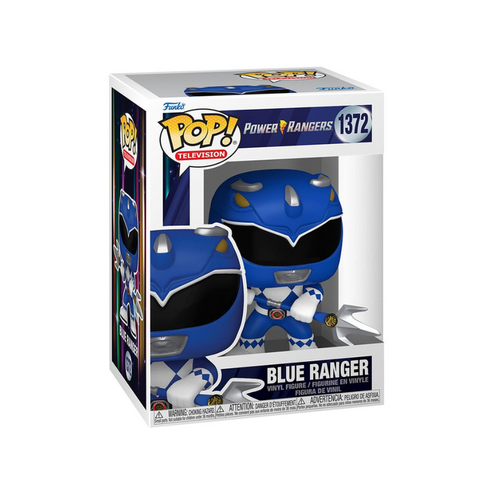 Power Rangers 30TH - Figurine POP N° 1372 - Ranger Bleu - Blue