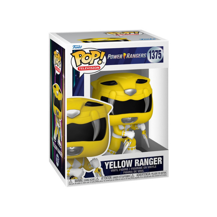 Power Rangers 30TH - Figurine POP N° 1375 - Ranger Jaune - Yellow