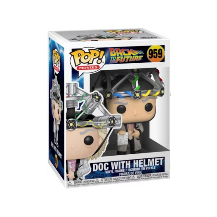 Retour vers le Futur - Figurine POP N° 959 - Doc avec Casque