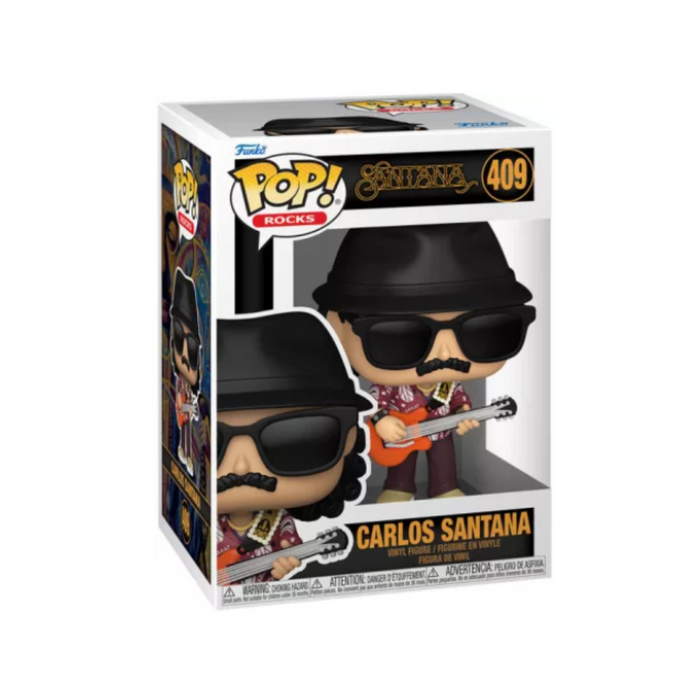 Santana - Figurine POP N° 409 - Carlos Santana