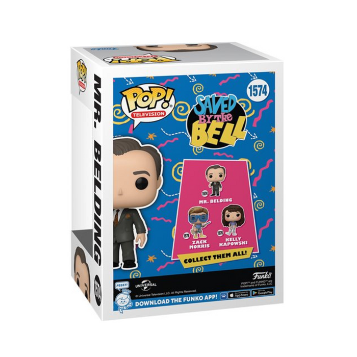 Sauvés par le gong / Saved by the Bell - Figurine POP N° 1574 - Mr Belding