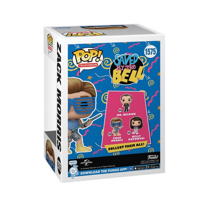 Sauvés par le gong / Saved by the Bell - Figurine POP N° 1575 - Zack Morris