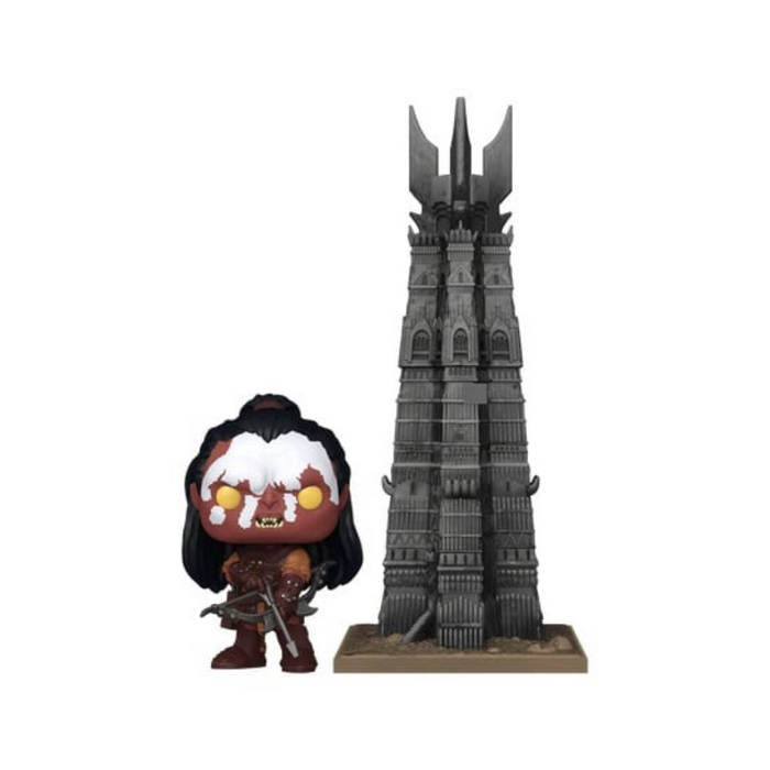Le Seigneur des Anneaux - Figurine POP Town N° 02 - Lurtz avec Orthanc