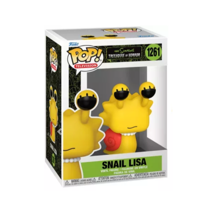 Les Simpson - Figurine POP N° 1261 - Snail Lisa Simpson escargot