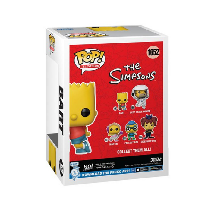 Les Simpson - Figurine POP N° 1652 - Bart